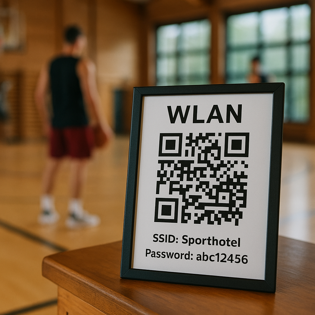 Condividi facilmente il tuo Wi-Fi – con un QR Code WiFi di scanmy.ch
